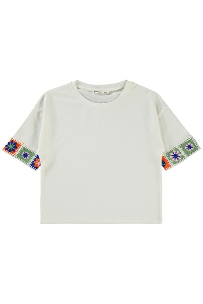 Civil Girls Μπλουζάκι εκρού για κορίτσια 6-9 ετών