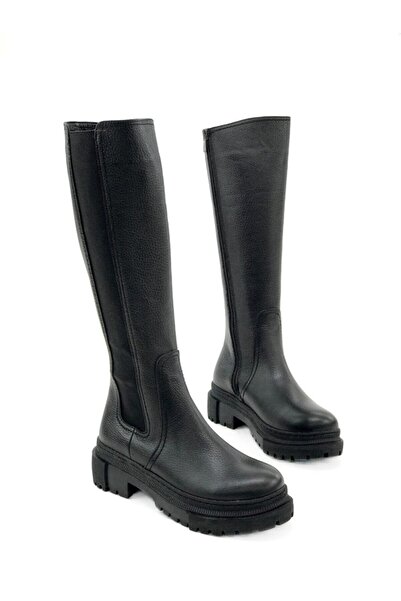 İNNA Puynas İnna Kadın Hakiki Deri Çizme