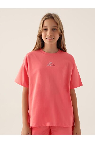 Kappa Tricou pentru fete cu vârsta între 5-15 ani - Roz