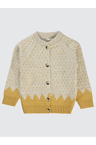 Civil Girls Kız Çocuk Hırka 2-5 Yaş Hardal