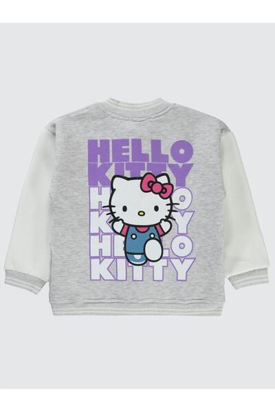LC Waikiki Hello Kitty 10-13 Yaş Hırka - Gri10-11 Yaş