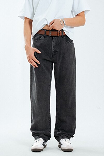 GRJ denim Smoke Baggy Fit Erkek Jean Pantolon