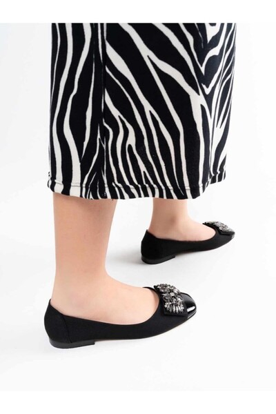 İNNA Hutfes İnna Kadın Taşlı Babet