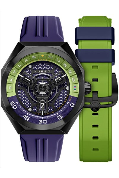 Nubeo Ceas bărbătesc Nubeo NB-6083-0B, Automat, 48mm, 10ATM