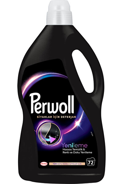 Perwoll Yenileyici & Hassas Bakım Sıvı Çamaşır Deterjanı Siyahlar 3,96 L