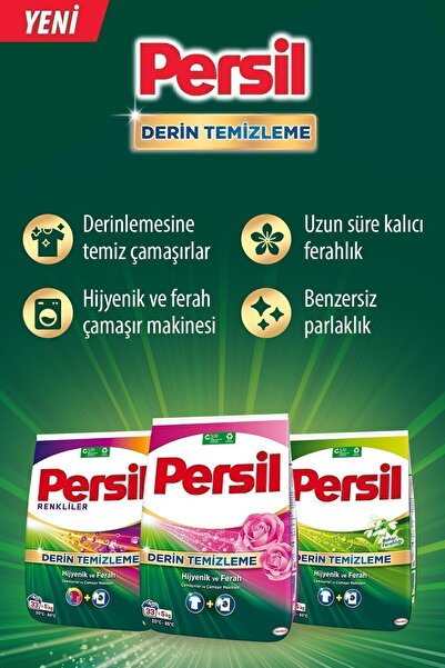 Persil Renkli Toz Çamaşır Deterjanı  33 Yıkama 5kg