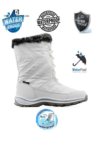 Hammer Jack Λευκές γυναικείες μπότες χιονιού - 101 20109-G Μέγεθος: 38