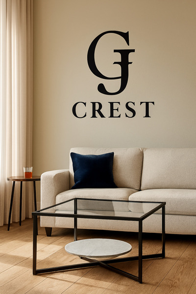 Crestj طاولة مفردة جانبية بتصميم أنيق وجذاب