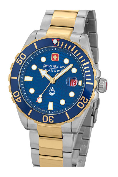 SWISS MILITARY HANOWA Mens Watch Swiss Military SMWGH2200360, Quartz, 44mm, 2...