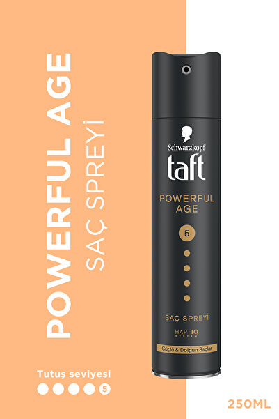 Taft Powerful Saç Spreyi 250ml - Güçlü Tutuş