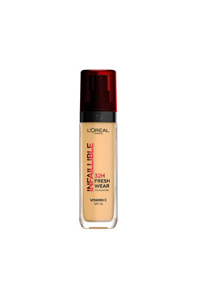 L'Oreal Paris كريم أساس لوريال باريس إنفيليبل 32H فريش وير بفيتامين سي - 140 ...