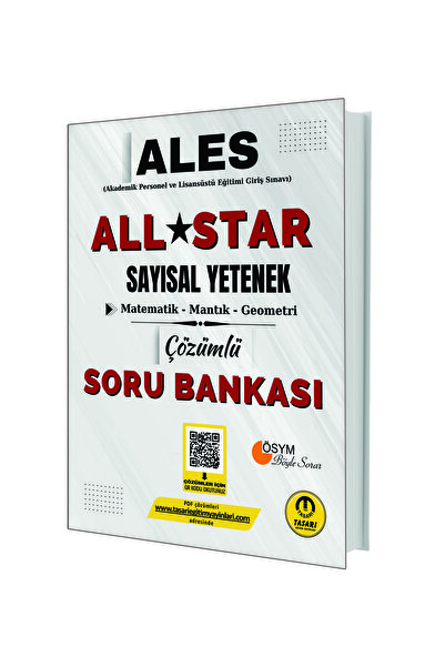 Genel Markalar Ales All Star Sayısal Yetenek Çözümlü Soru Bankası
