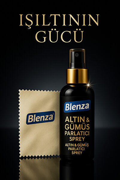 HG ENDÜSTRİ Blenza Mücevher Altın Gümüş ve Takı Temizleme Parlatma Suyu 50 ml