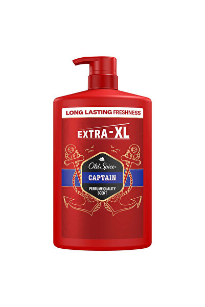 Old Spice Captain Erkekler İçin Duş Jeli ve Şampuan 1000 ml Ekstra-XL