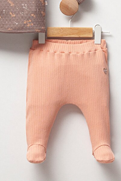 Cassiope Patterned Frilly Top and Elastic Waist Booties Bottom for Baby Girl Set of 2