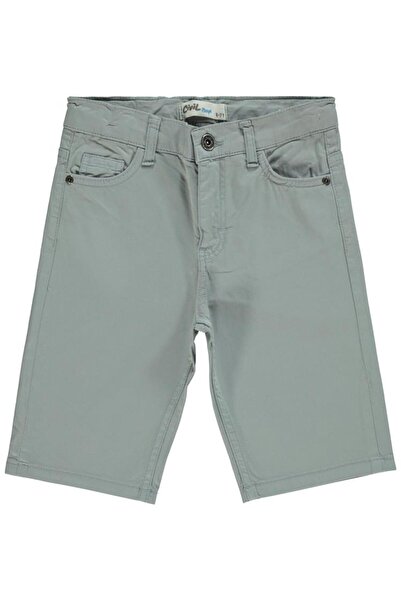 Civil Boys Βασικό Καπρί 5 τσεπών για 6-9 ετών - Γκρι 7-8 ετών