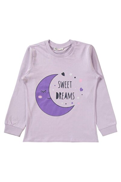 Civil Girls Gentle Lavender Pajamas Set for 6-9 Years Old Girls