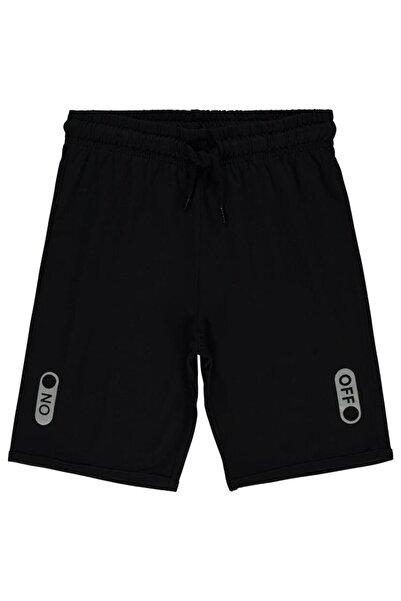 Civil Boys On - Off Reflector Printed 10-13 Years Old Capri - Black 12-13 Yea...