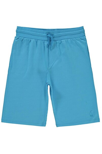 Civil Boys ييلكن مطرز قماش جيرسي وحيد 10-13 سنة كابري - أزرق 12-13 سنة