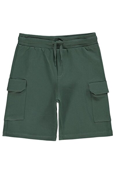 Civil Boys جيب جانبي كبير قطعة للأعمار 10-13 سنة - كابري - كاكي