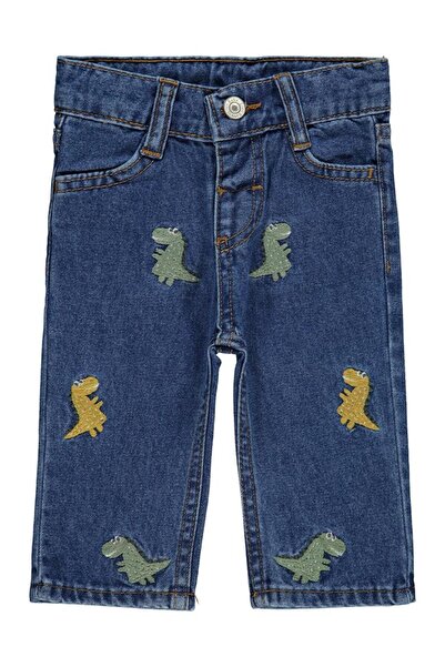 Civil Baby Erkek Bebek Pantolon 6-18 Ay Orta Mavi