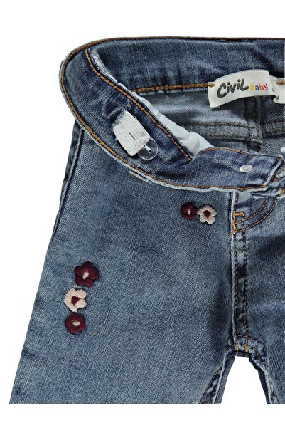 Civil Baby Baby Girl Pants 6-18 Months Medium Blue