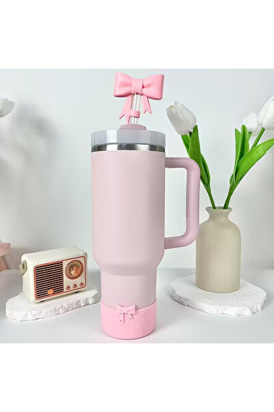 FESECRAFT قاعدة حماية وطرف واقي على شكل فيونكة وردية من كويينشر مع ملحقات ترم...