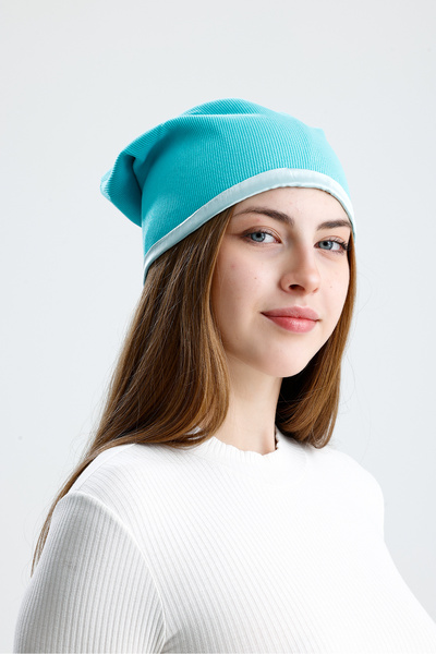 SİLKWORM LİFE Silk Lined Beret – Handmade • 100% Domestic Production • Natural Bursa Silk