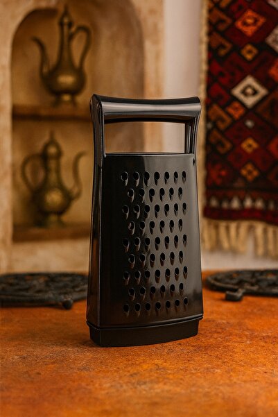 EWs Akrilik Siyah El Kesmeyen Hazneli Rende