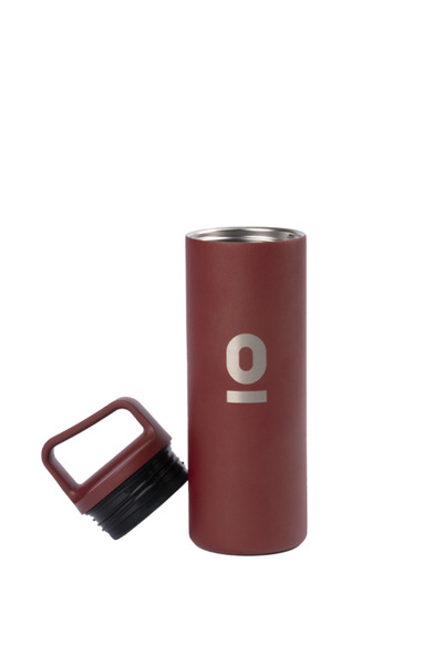 Espressolab Paslanmaz Çelik Tutacaklı Bordo Termos 480 ml No:51