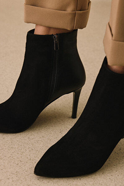 Ziya , Kadın Hakiki Deri Bot 1531030Z25104 Siyah