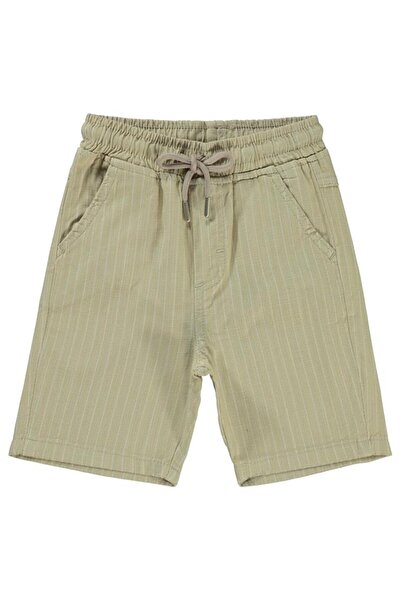 Civil Boys Striped 2-5 Years Old Capri - Beige 5-6 Years Old