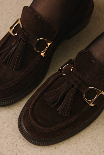 Ziya , Kadın Hakiki Deri Ayakkabı 153111Z22403 Kahve