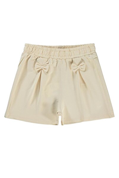 Civil Girls Pleated Shorts for Ages 10-13 - Beige11-12 Years