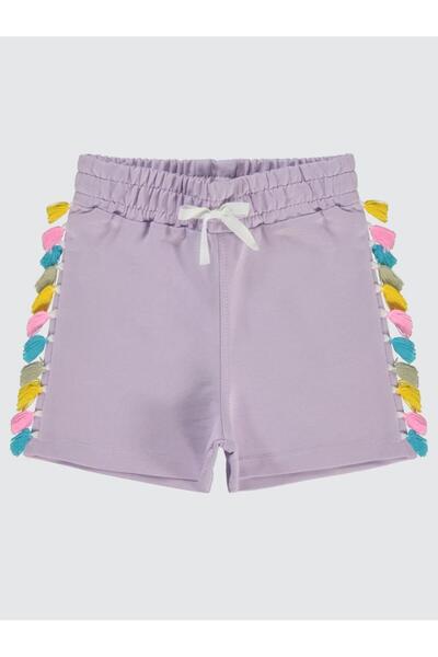 Civil Girls Με φούντες Σορτς για παιδιά 2-5 ετών - Λιλά 5-6 ετών