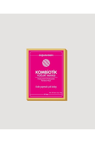 Artıbiotik Doğadan Bizim Kombiotik Probiotik Prebiotik Yoğurt Mayası 30 Saşe