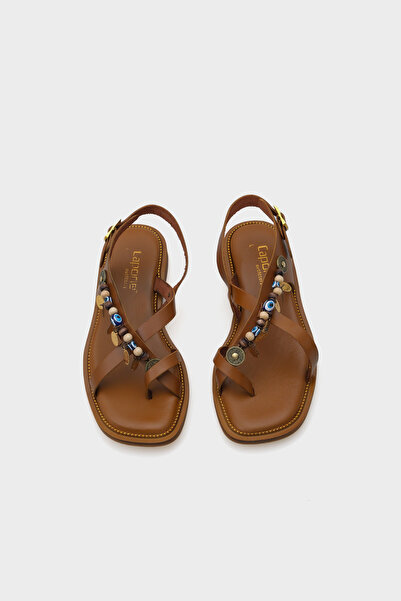 Capone Outfitters Elmira Leather Women's Sandals with Accessories