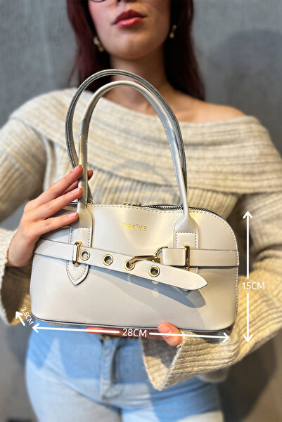 torime Жіноча сумка з ременем, деталізована на плечі, та сумка через плече з деталізованим мостом