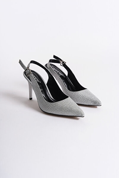 Capone Outfitters Open Back Mid Heel Soft Padded Sole Women's Shoes