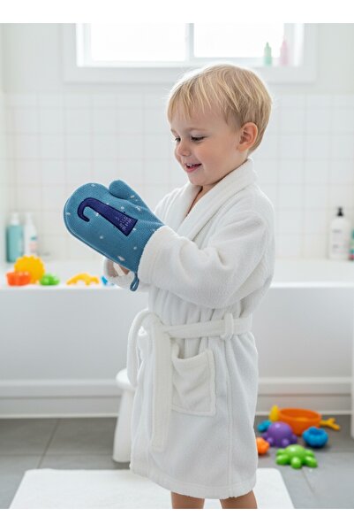 PAMUK HANIM Outlet Cotton Soft Unisex Girl-Boy Baby Kids Towel Bathrobe /White