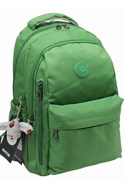 Bevitton حقيبة مدرسية مقاومة للماء باللون الأخضر 2500 للجنسين، حقيبة ظهر مدرس...