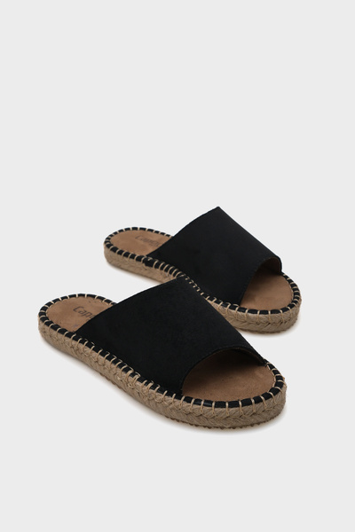 Capone Outfitters Дамски еспадрилни пантофи тип „зайче“ с една каишка