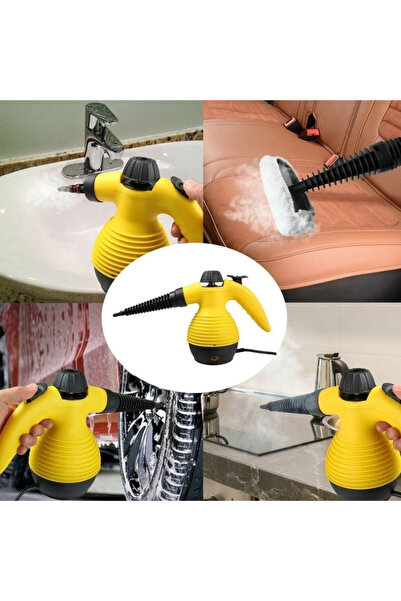 Dinex handheld steam cleaner, 14-in-1, yellow, DX2911