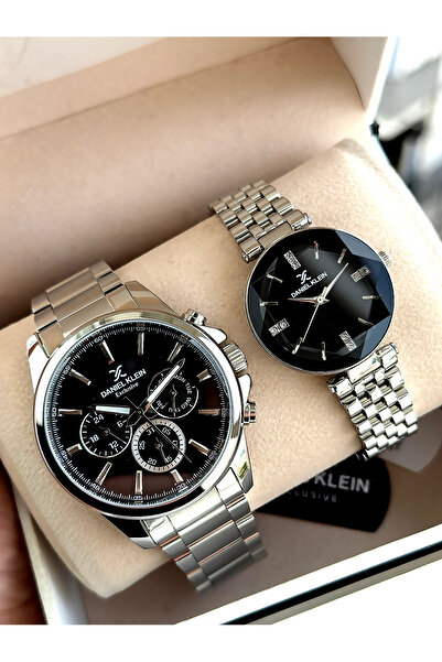 Daniel Klein %100 Orijinal Lüks Çelik Su Geçirmez 2 Yıl Garantili Sevgili Çift Kol Saati Bileklik Hediyeli