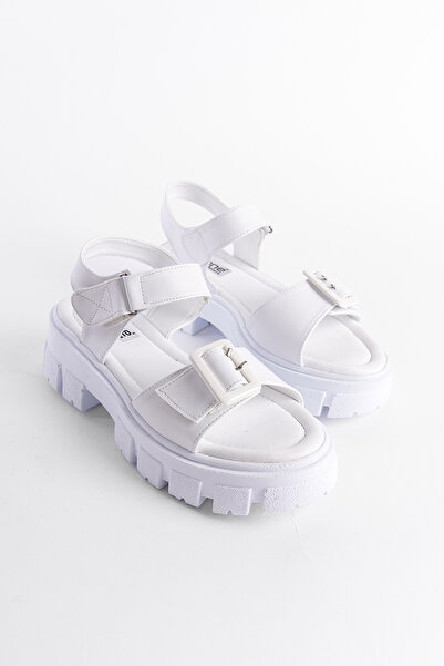 Capone Outfitters Dámské sandály Gladiator s tlustou podrážkou