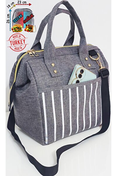 USF Термосумка для перенесення їжі з термосом - для гарячих і холодних страв, для дитячого харчування та годування