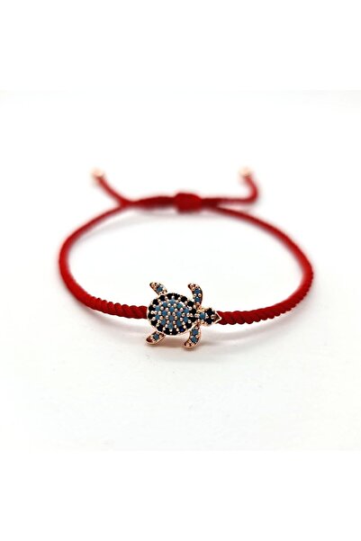 Pag accessories Makrome Burgu Ip Kaplumbağa Zirkon Bileklik