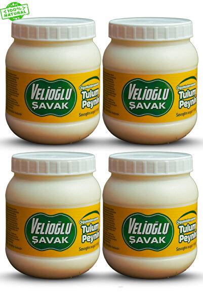 v.ş VelioğluŞavak Şavak Tulum Peyniri 950gr X 4 Adet (Yayla Sütünden, Tam Yağ...