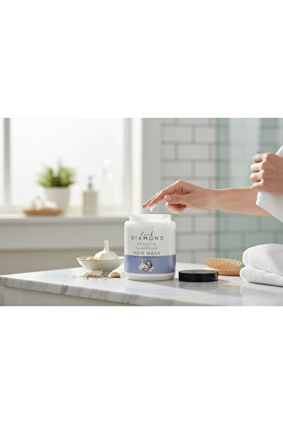 DIAMOND Dıamondluck Keratin&Sarımsak Saç Maskesi 1000ml