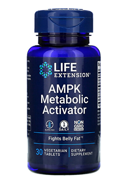 Life Extension LIFE Nutrıtion AMPK Hesperidin Metabolic Activator 30 Veg Tabl...